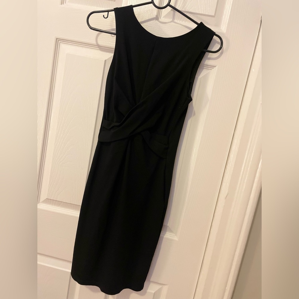 Topshop LBD Knot Dress